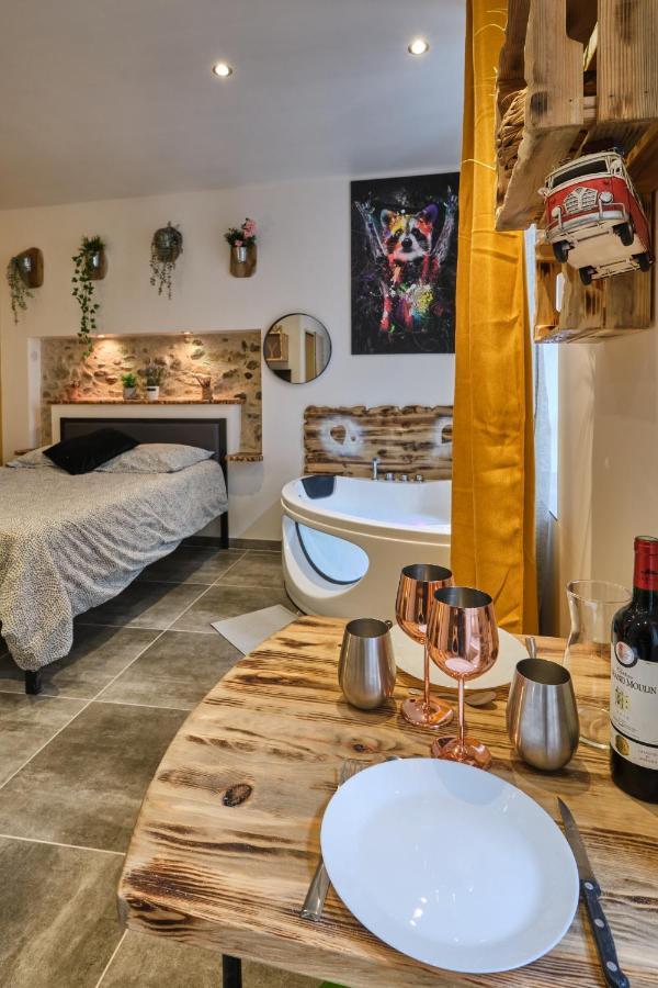 Place Carnot - Studio Tout Equipe Avec Jacuzzi Proche Toutes Commodites カルカソンヌ エクステリア 写真