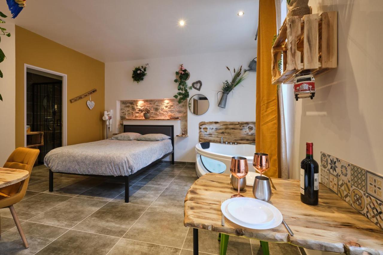 Place Carnot - Studio Tout Equipe Avec Jacuzzi Proche Toutes Commodites カルカソンヌ エクステリア 写真